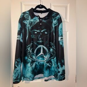 Mercedes Benz AMG GHOUL long sleeve shirt size XL
